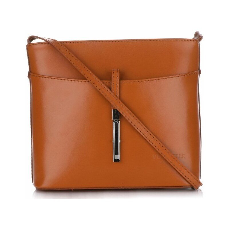 Kožené kabelka listonoška Vera Pelle ryšavá 3191 64296088