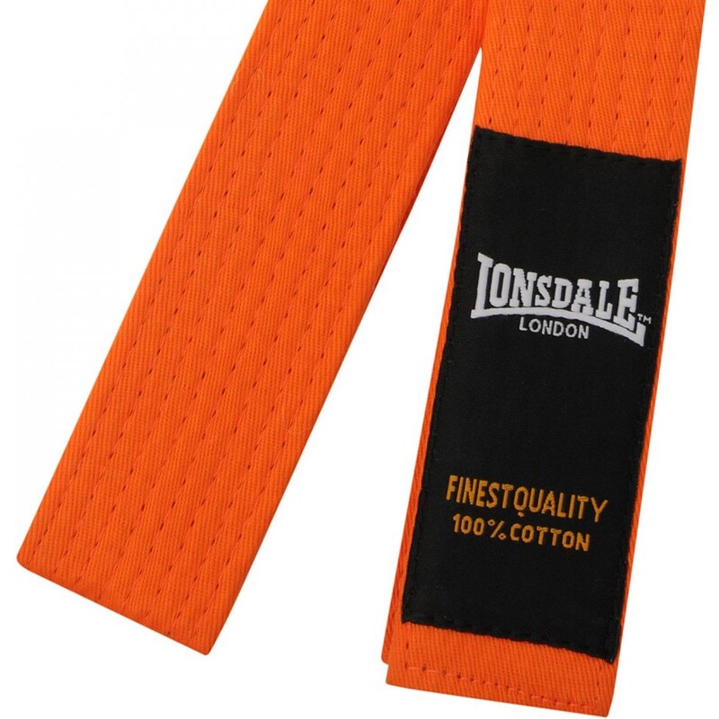 Lonsdale Martial Arts Belt Orange