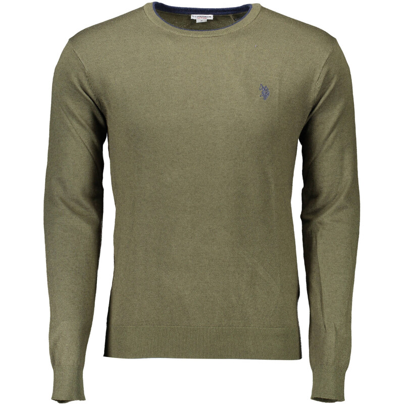 US Polo Assn Zelený pánsky sveter US Polo 64703094