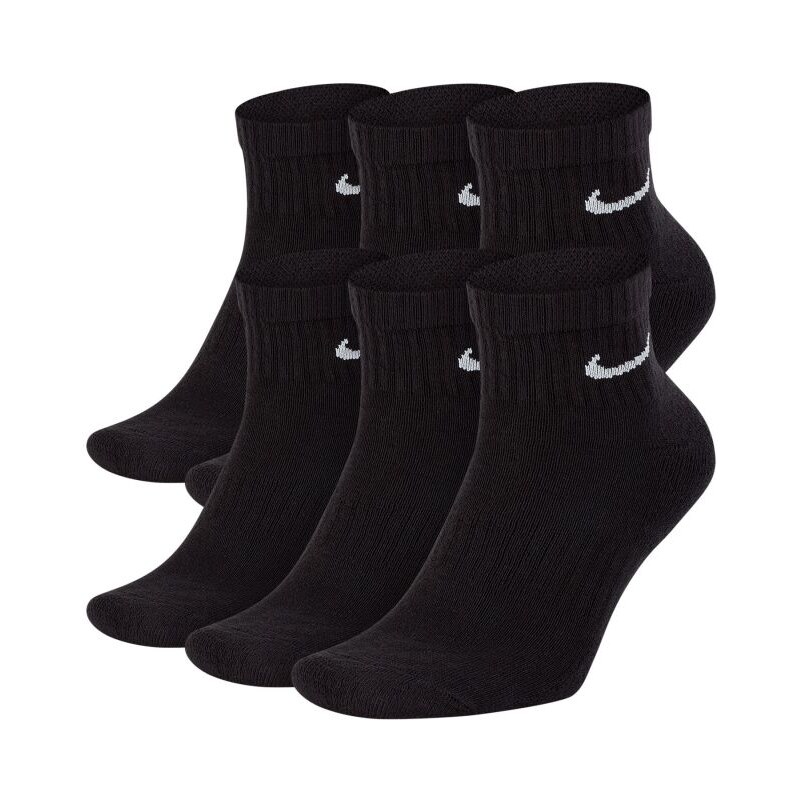 Ponožky Nike Everyday Cushion Ankle Socks 6Pak SX7669-010 55438001