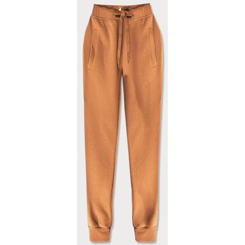 J.STYLE Teplákové nohavice horčicovej farby (ck01-26) 66065018