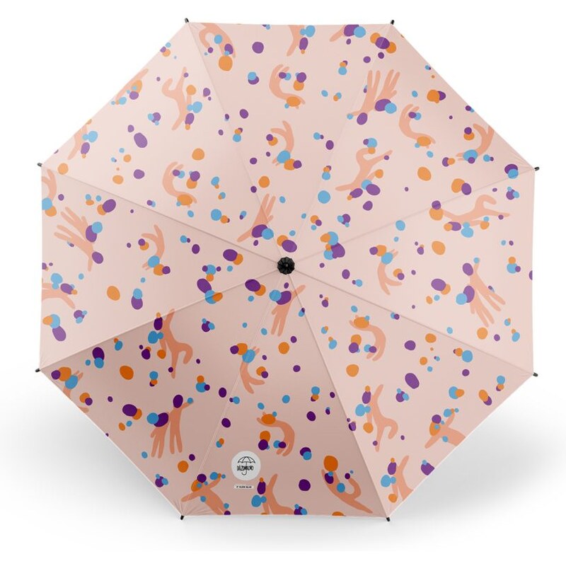 Dáždnikovo Dlhý dáždnik Milovanie v daždi