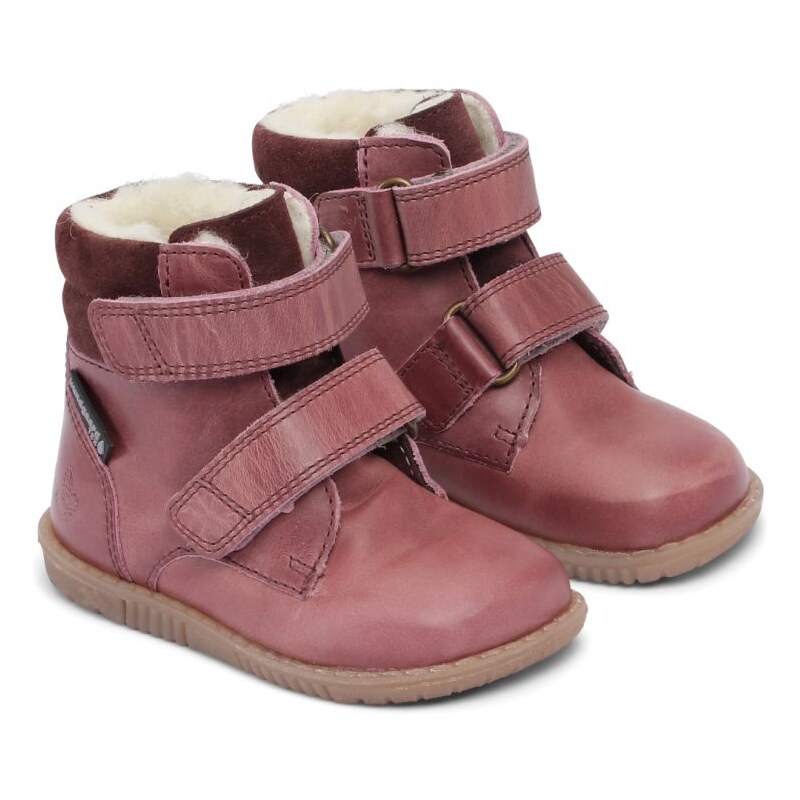Bundgaard detské zimné kožené topánky zateplené ovčou vlnou - Rabbit 46771266