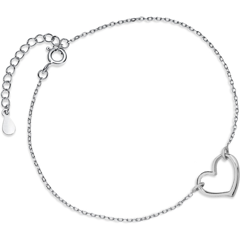 Olivie Strieborný náramok SRDCE 5393 28209123