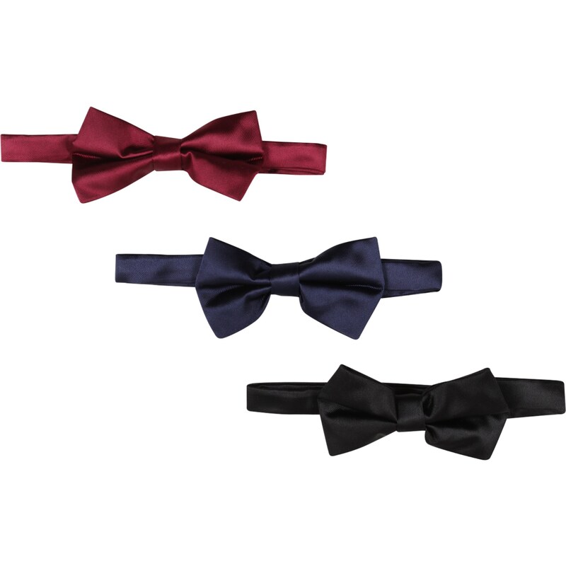 ABOUT YOU Motýlik Bruno námornícka modrá / červená / čierna 27830431