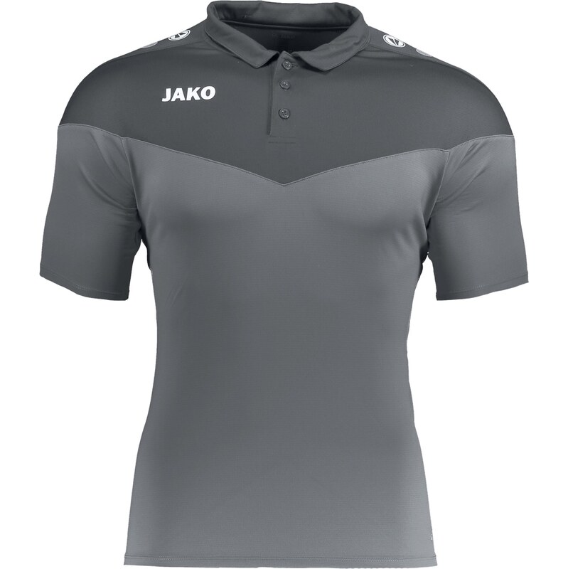 JAKO Funkčné tričko Champ antracitová / tmavosivá / biela 67728144