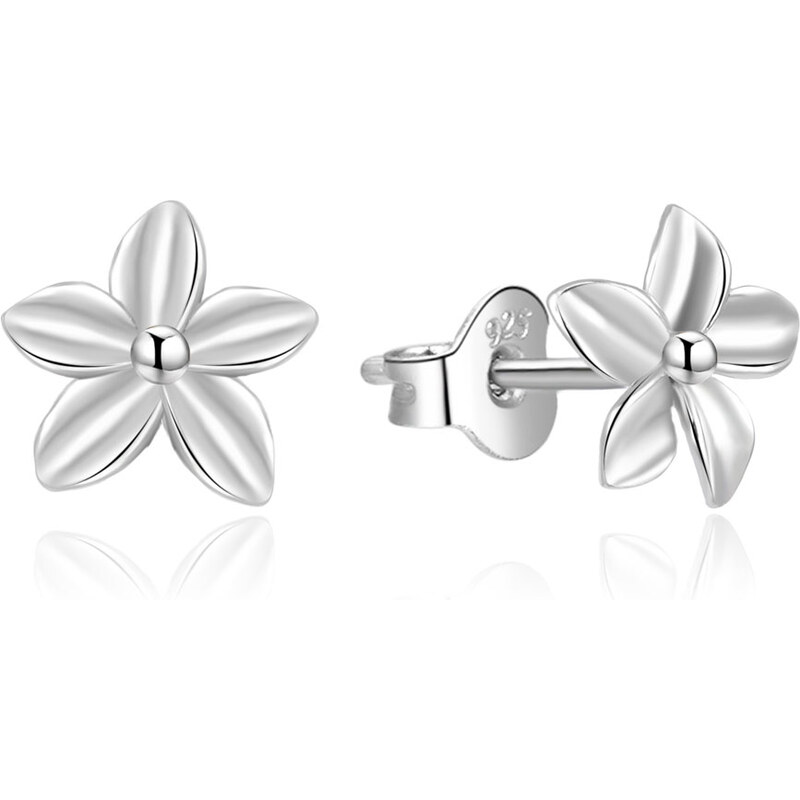 Beneto Jemné strieborné náušnice kôstky AGUP747L 66587142