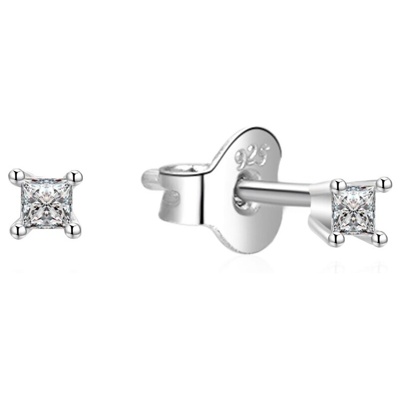 Beneto Strieborné náušnice so zirkónom AGUP2552 66581894