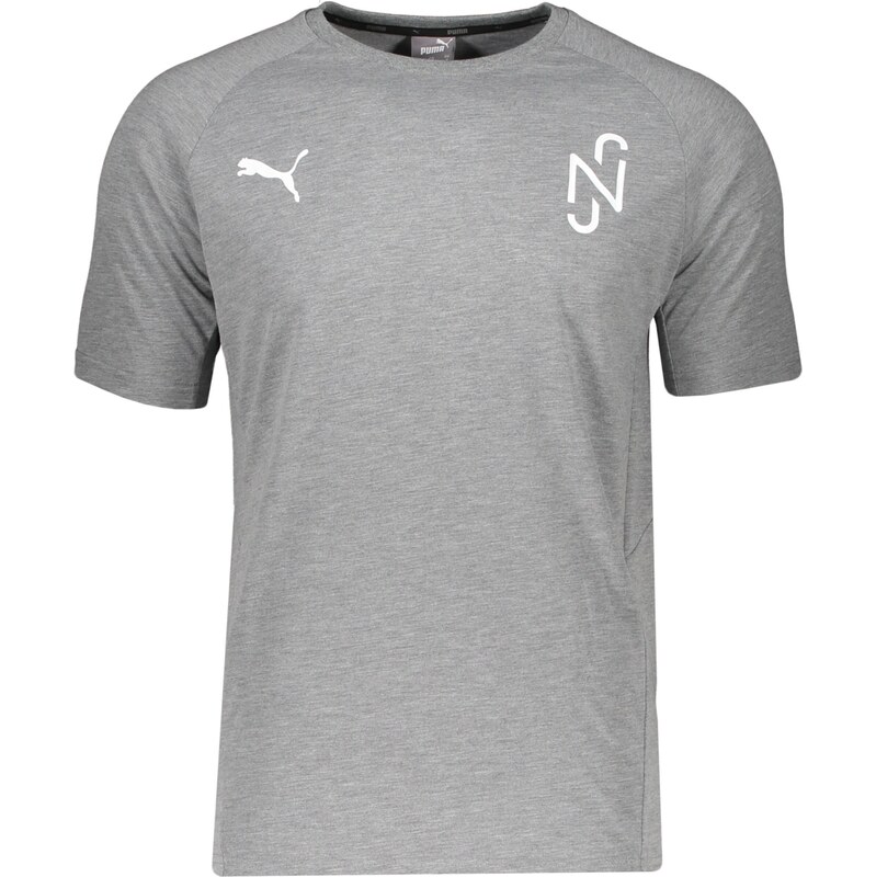 PUMA Funkčné tričko Neymar sivá / biela 67749898