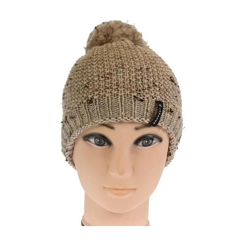 JOHN-C Hnedá čiapka FIDI 27929179