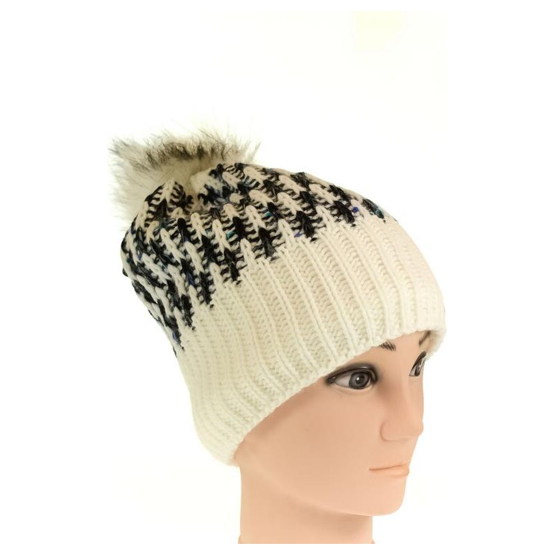 JOHN-C Biela čiapka POLLY 27929183