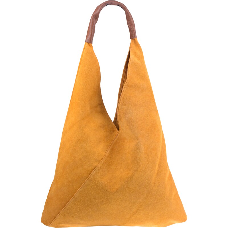 Žltá kožená talianska kabelka Caliva Gialla Ocra NovaKabelka.sk 27929442