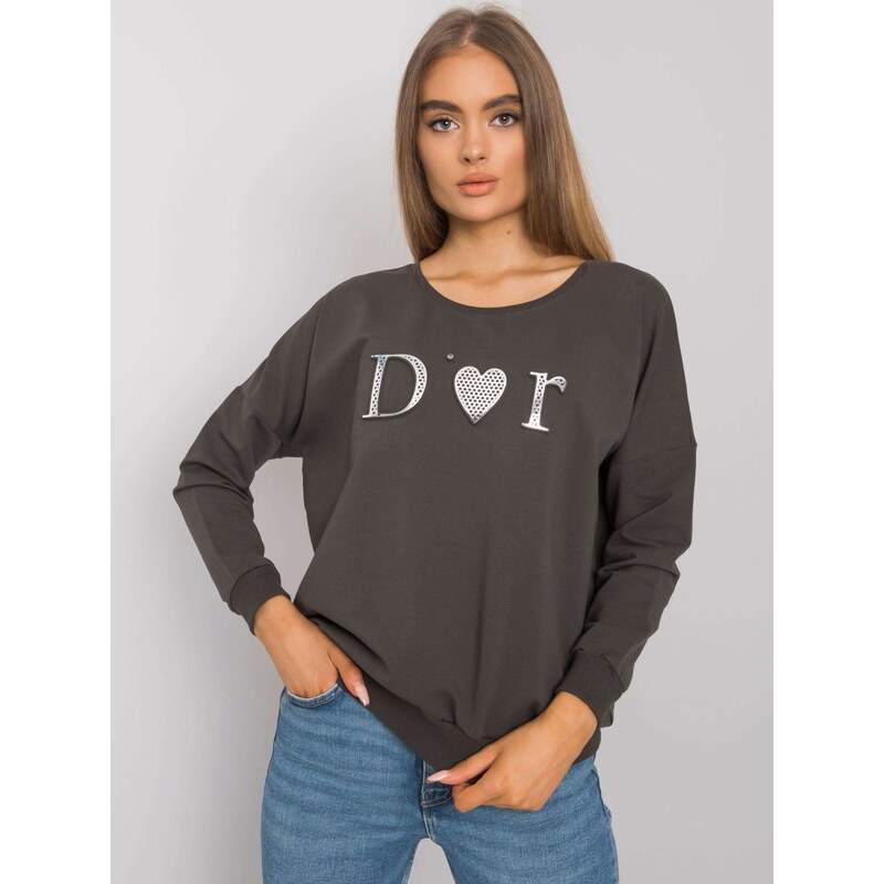 RELEVANCE Sweatshirt-RV-BL-0192.55P-dark khaki 64791854