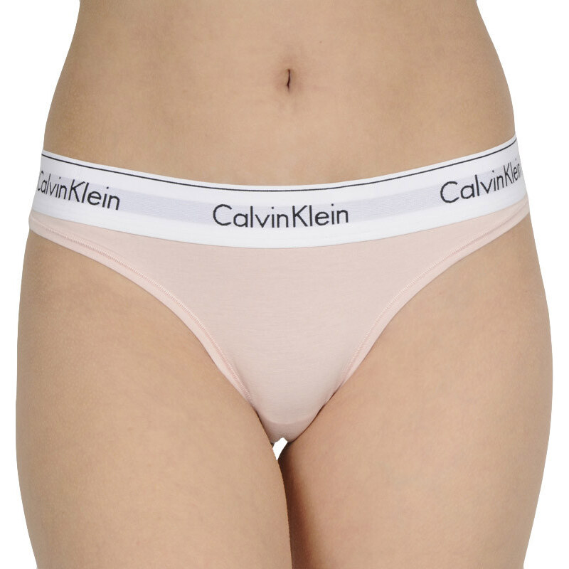 Dámske tangá Calvin Klein ružové (F3786E-2NT) 66210363