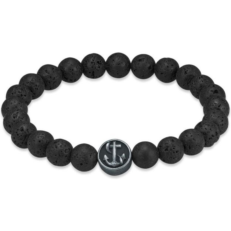 True Rebels Náramok antracitová 67902550