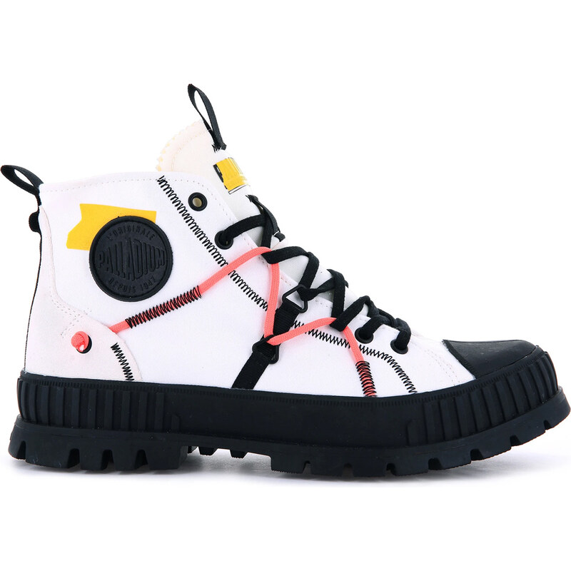 Palladium Pallshock Re-craft - Pánske - Tenisky Palladium - Biele - 66356098