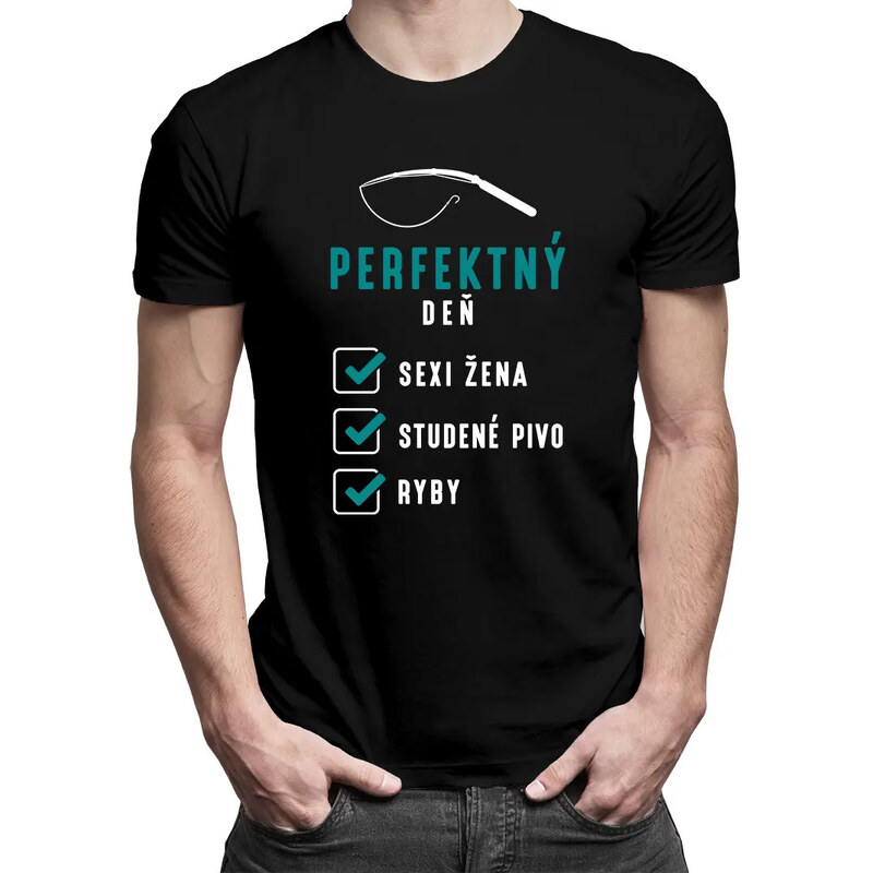 E-shop Garibald Perfektný deň - sexi žena, studené pivo a ryby - pánske