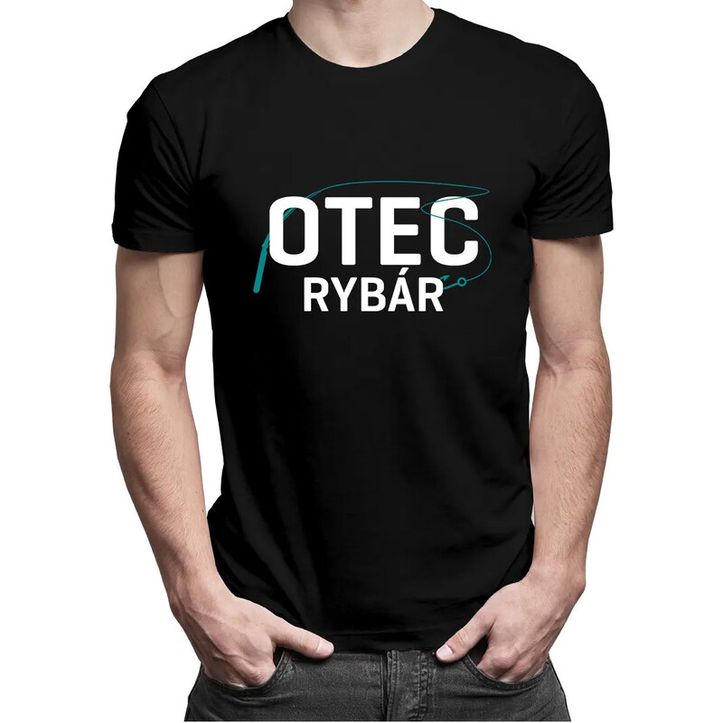 E-shop Garibald Otec rybár - pánske tričko s potlačou