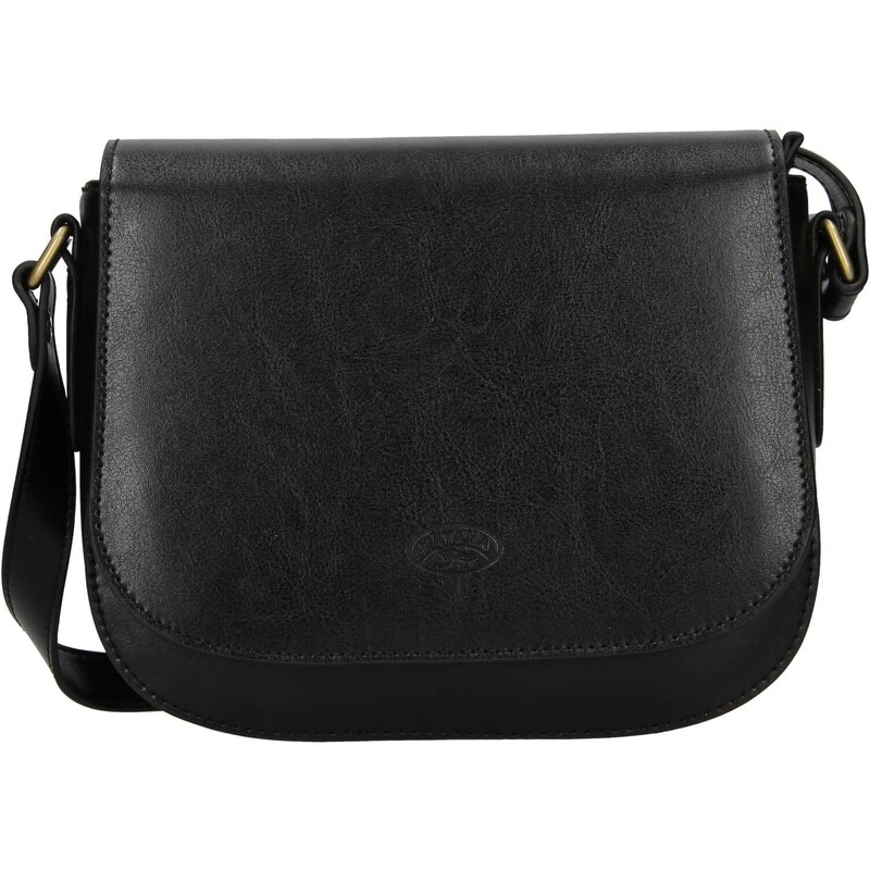 Kožená dámska crosbody kabelka Katana Klara - čierna 65912361