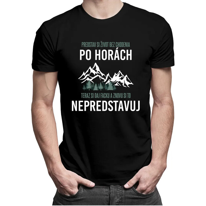 E-shop Garibald Predstav si život bez chodenia po horách - Pánske