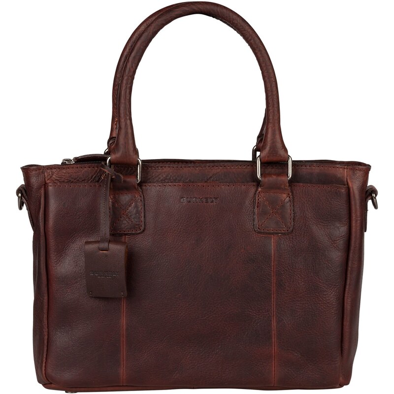 Dámska kožená kabelka Burkely Kalena - tmavo hnedá 28028479