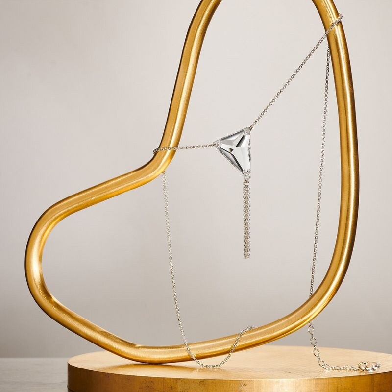 SWAROVSKI Elements Swarovski náhrdelník Dazzling Triangle sen6014 27477321