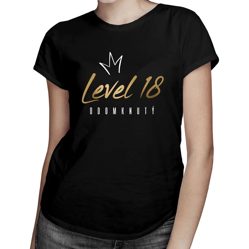 E-shop Garibald Odomknutý level 18 - dámske tričko s potlačou