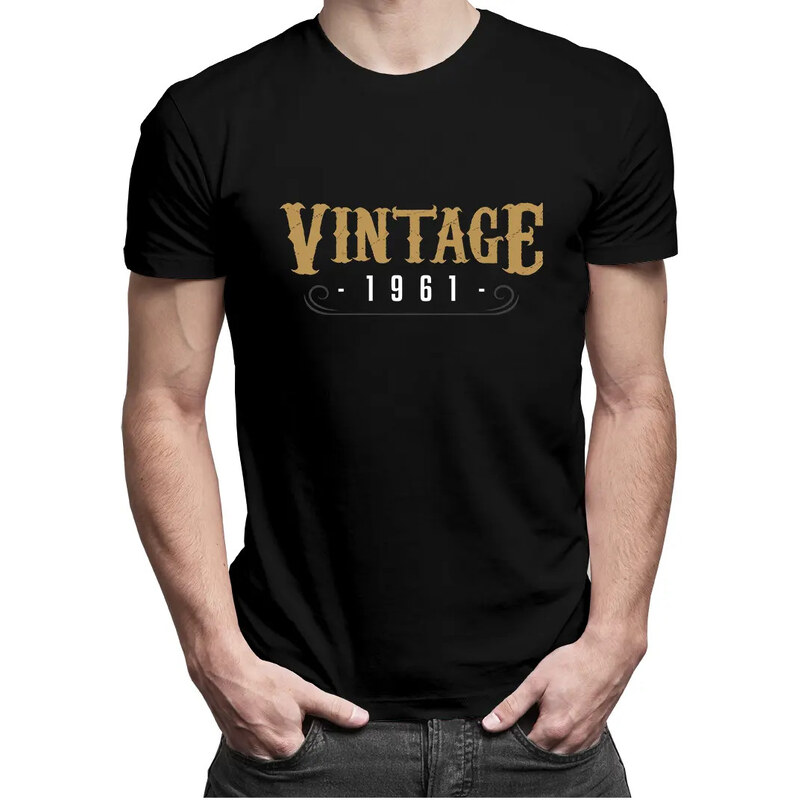 E-shop Garibald Vintage 1961 - pánske tričko s potlačou