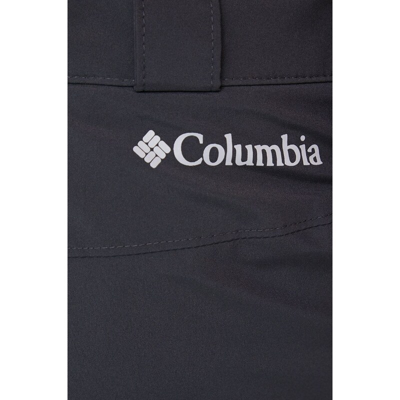 Snowboardové nohavice Columbia pánske, šedá farba
