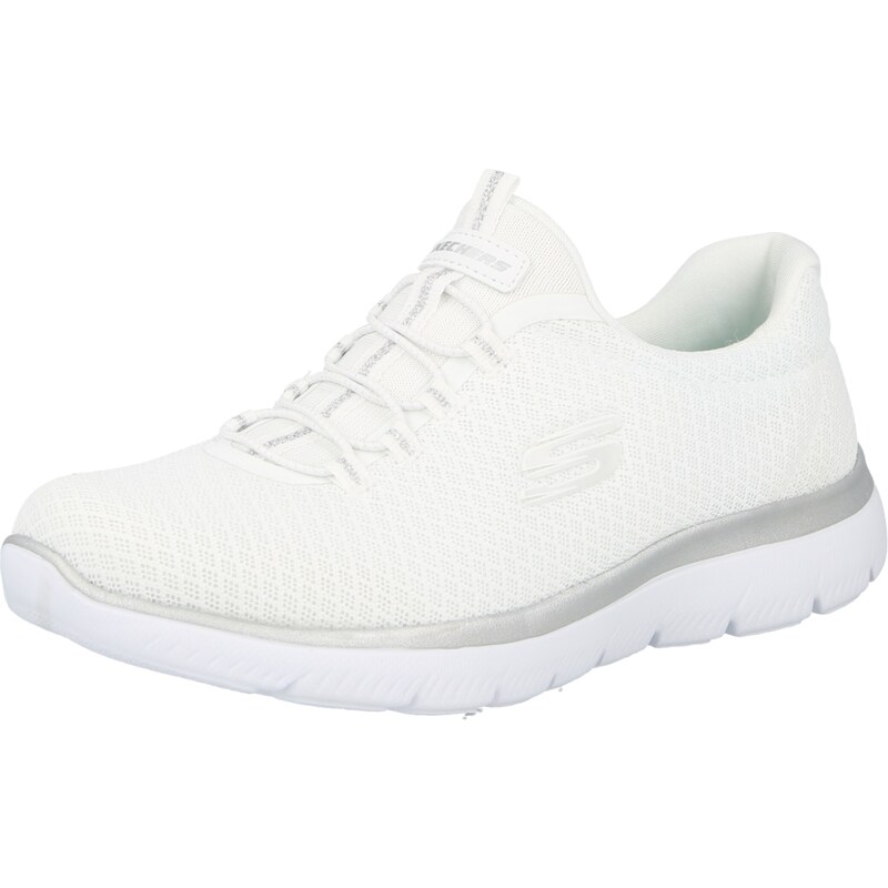 SKECHERS Slip-on obuv Summits striebornosivá / biela 26116306