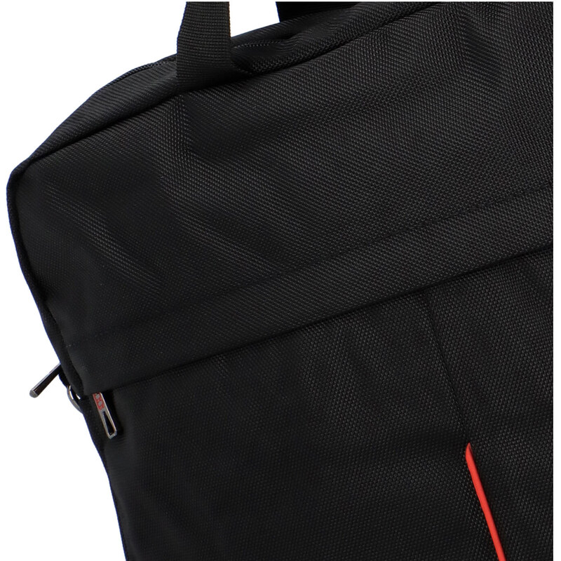 Veľká pánska taška na notebook čierna - Enrico Benetti Ouniel čierna
