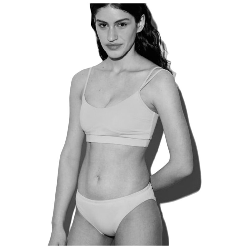 Norba Clothing Norba Low Waist Swim Briefs White 65396317