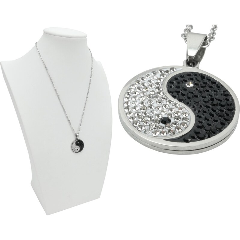 CITY STORM Retiazka s príveskom JING JANG so zirkónmi 66889216