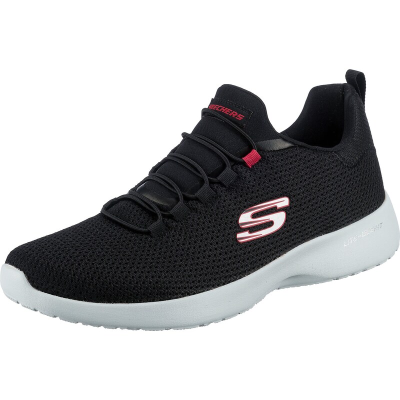 SKECHERS Nízke tenisky Dynamight červená / čierna / biela 37414658