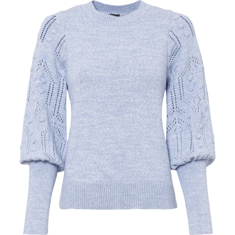 bonprix Pulóver, farba modrá 45168457