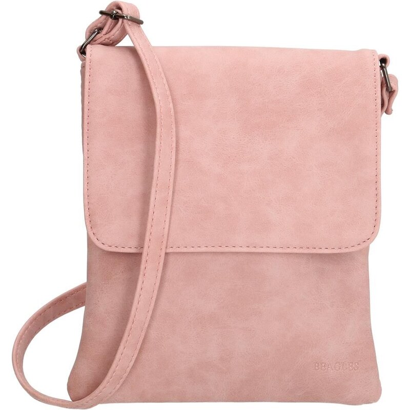 Beagles Ružová prešívaná crossbody kabelka „Sunshine“ 28159731