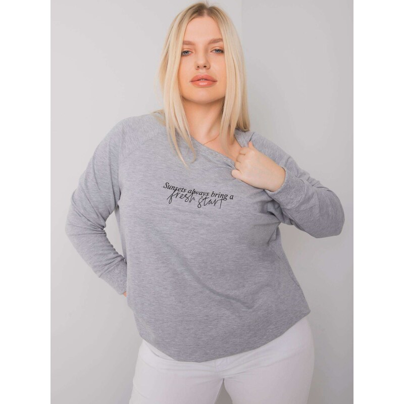 RELEVANCE Sweatshirt-RV-BL-7162.12P-grey 64791904