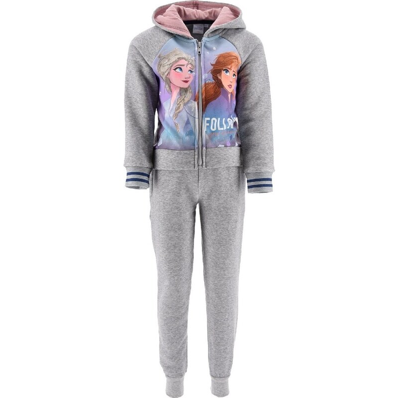 Šedá teplákovka pre dievčatá Disney Frozen 28162257