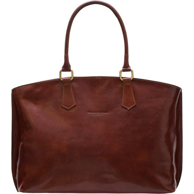 Glamorous by GLAM Santa Croce Kožená veľká kabelka jednoduchá - 28162449