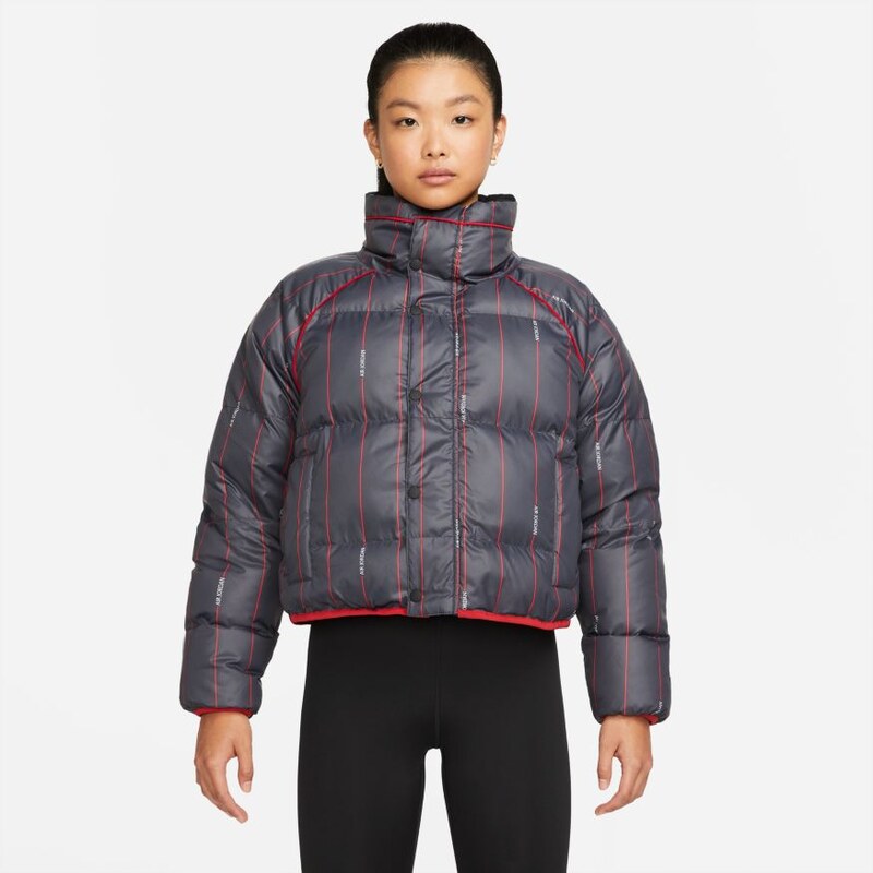 Jordan Flight Puffer Wmns Jacket - Dámske - Bunda Jordan - Čierne - 66355665