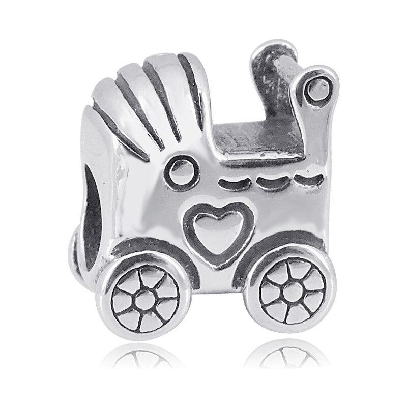 Lindas Jewelry Prívesok Kočík chirurgická oceľ IP011 28195079