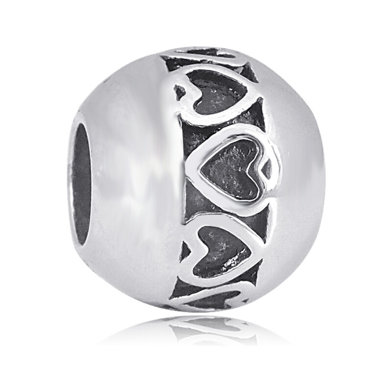 Lindas Jewelry Prívesok Spojené Srdcia chirurgická oceľ IP019 64282596