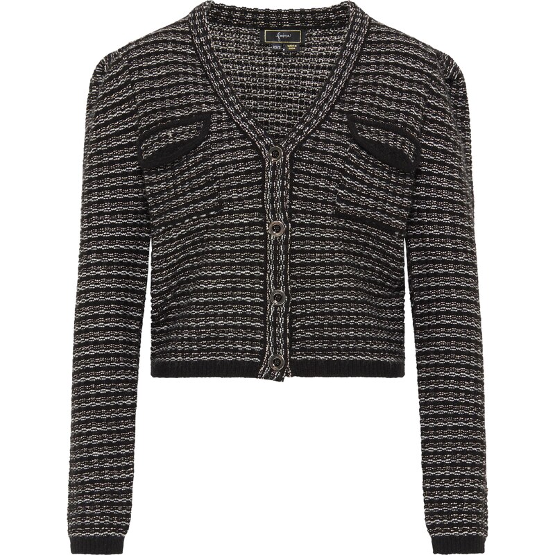 faina Kardigán čierna / biela 63141234