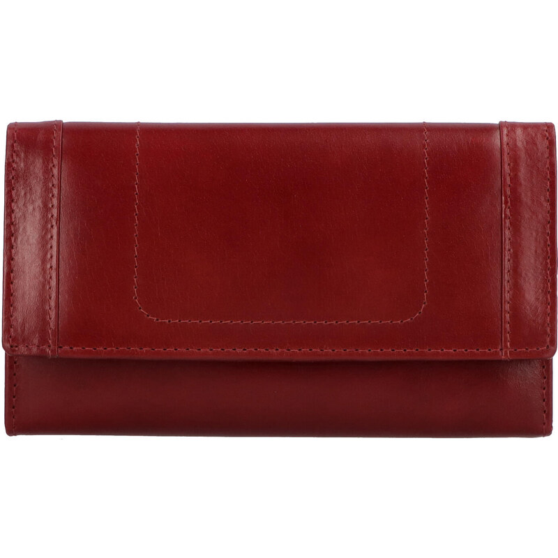 Kožená peňaženka tmavočervená - Tomas Mayana červená 28194485