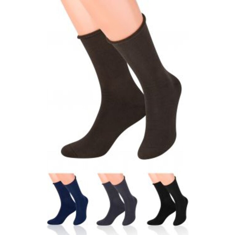 Steven Pánske netlačiace froté ponožky 111 66115034