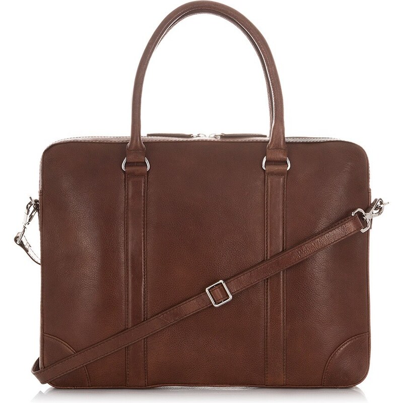 Elegantná kožená taška na notebook Paolo Peruzzi IN-18-BR 28207544