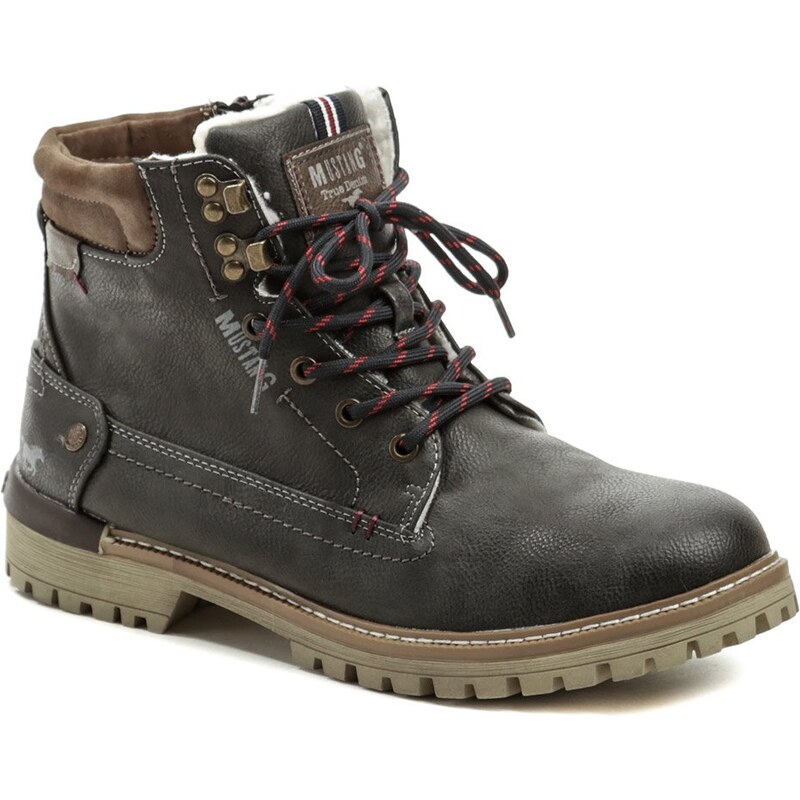 Mustang 4142-602-259 graphit pánske zimné topánky 28224217