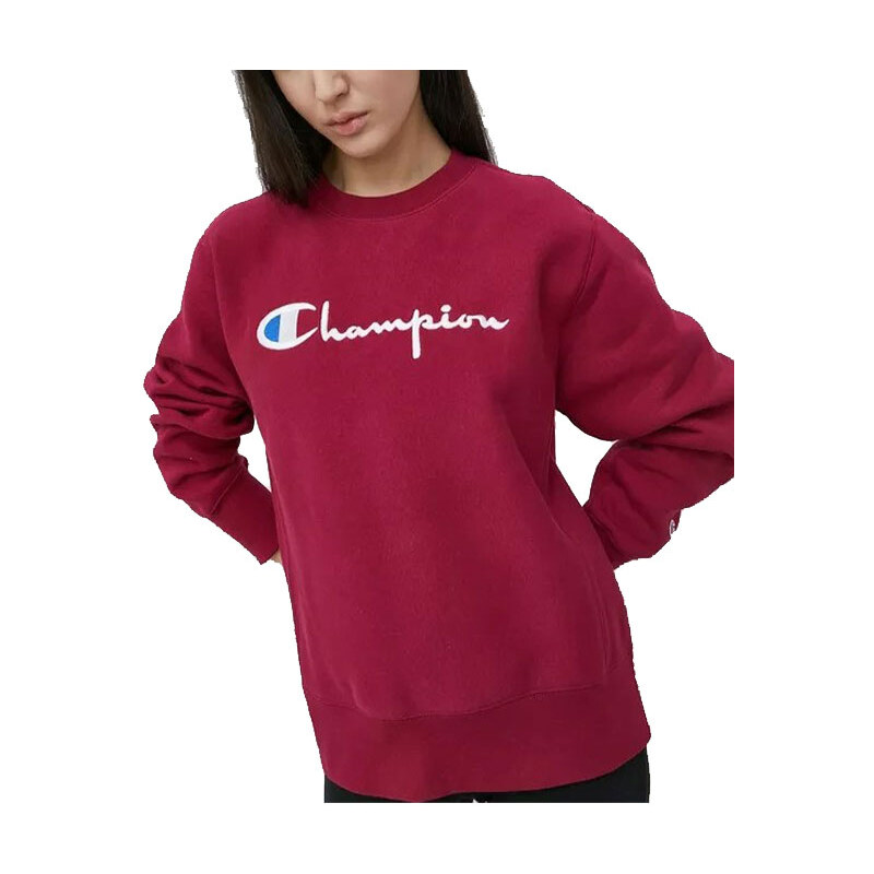 Champion Crewneck Sweatshirt DarkPink - Pánske - Mikina Champion - 66355782