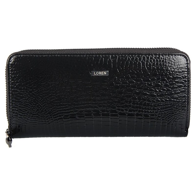 LORENTI Dámska kožená peňaženka 77006-RS čierna