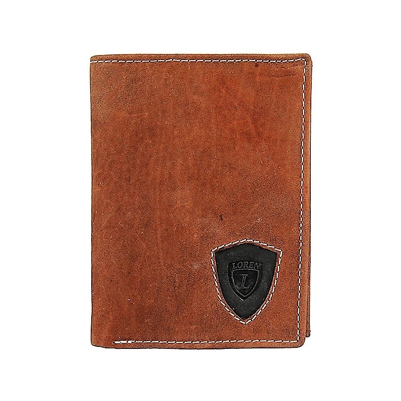 WILD Pánska kožená peňaženka N4-STL hnedá